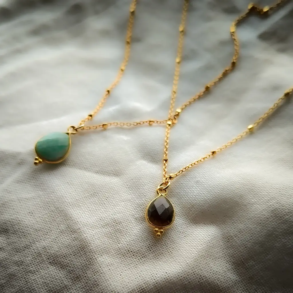 Azélie - Or (Amazonite)